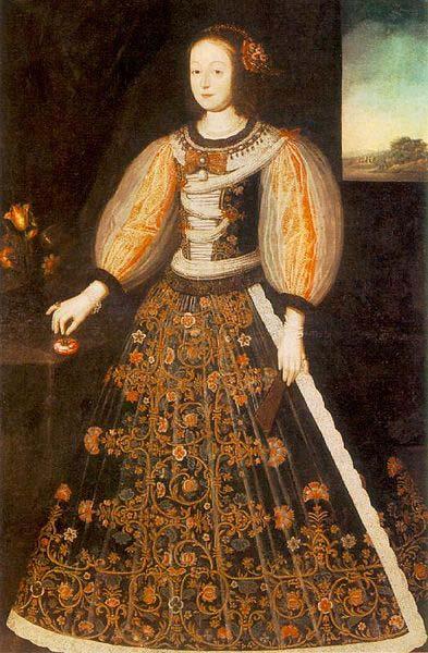 unknow artist Portrait of Princess Anna Julianna Eszterhazy, China oil painting art